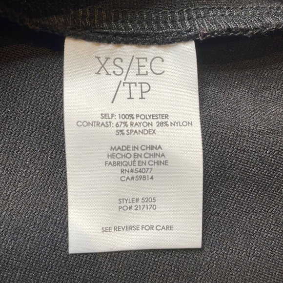 Cabi Women’s #5205 Black Indulgence Layered Career Blouse, size xs - Picture 8 of 12